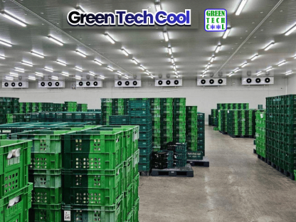 ห้องเย็นเก็บผลไม้ - รับออกแบบและสร้างห้องเย็น - กรีน เทคคูล